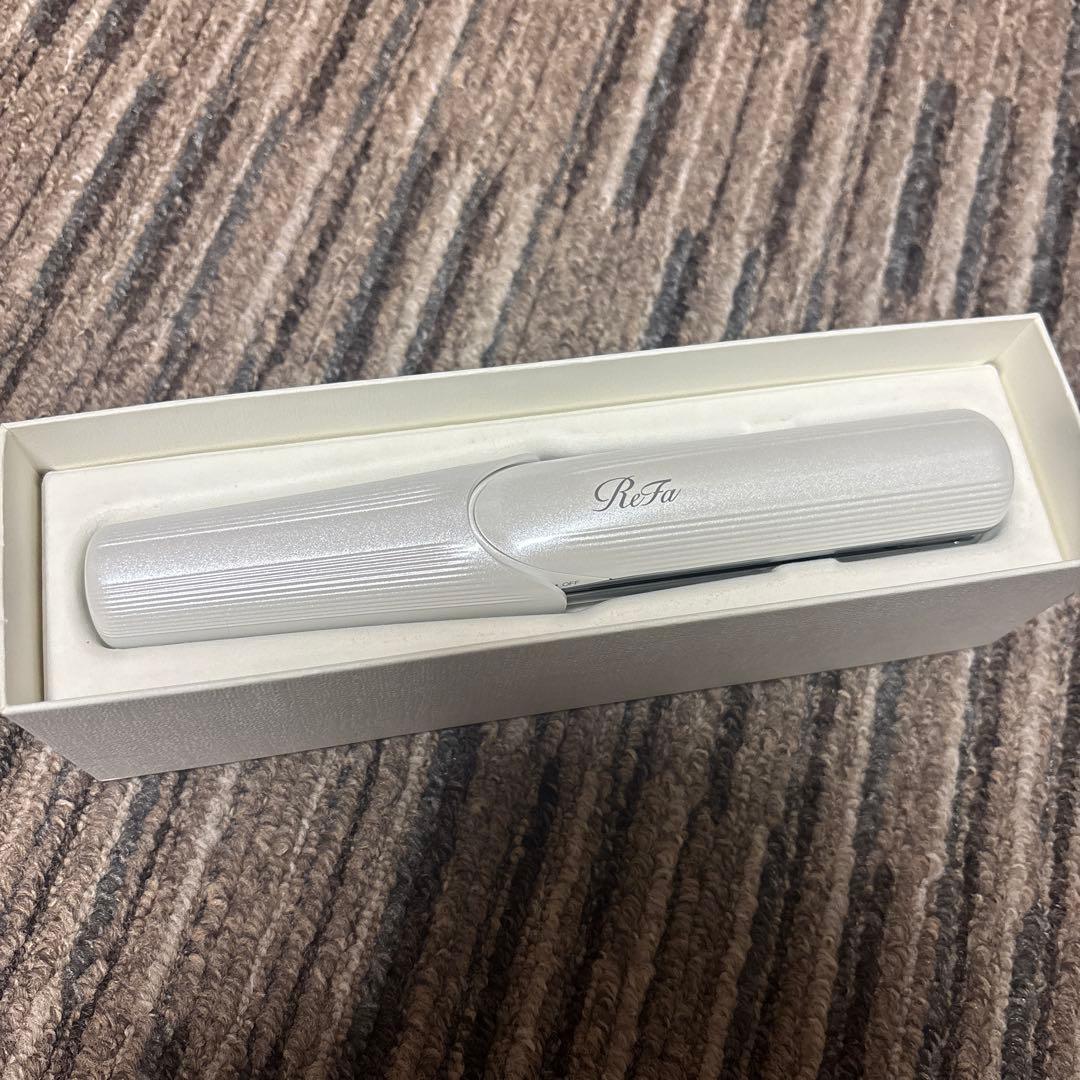 ReFa リファ フィンガーアイロン コードレス ヘアアイロン ホワイト