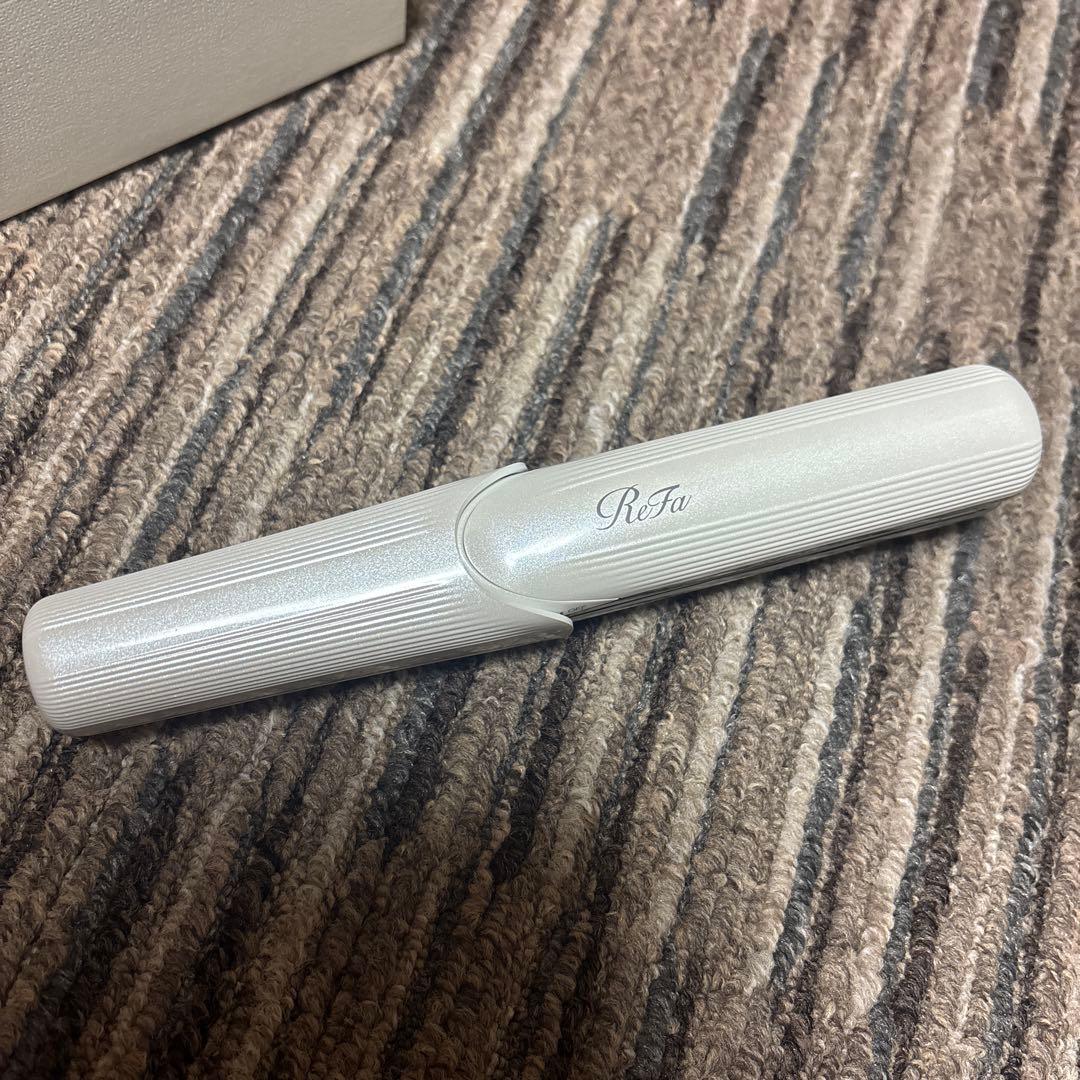 ReFa リファ フィンガーアイロン コードレス ヘアアイロン ホワイト