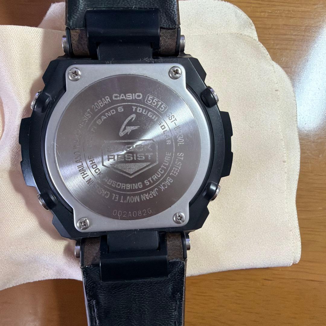 G-SHOCK gst w130l ソーラー電波メンズ　説明書あり