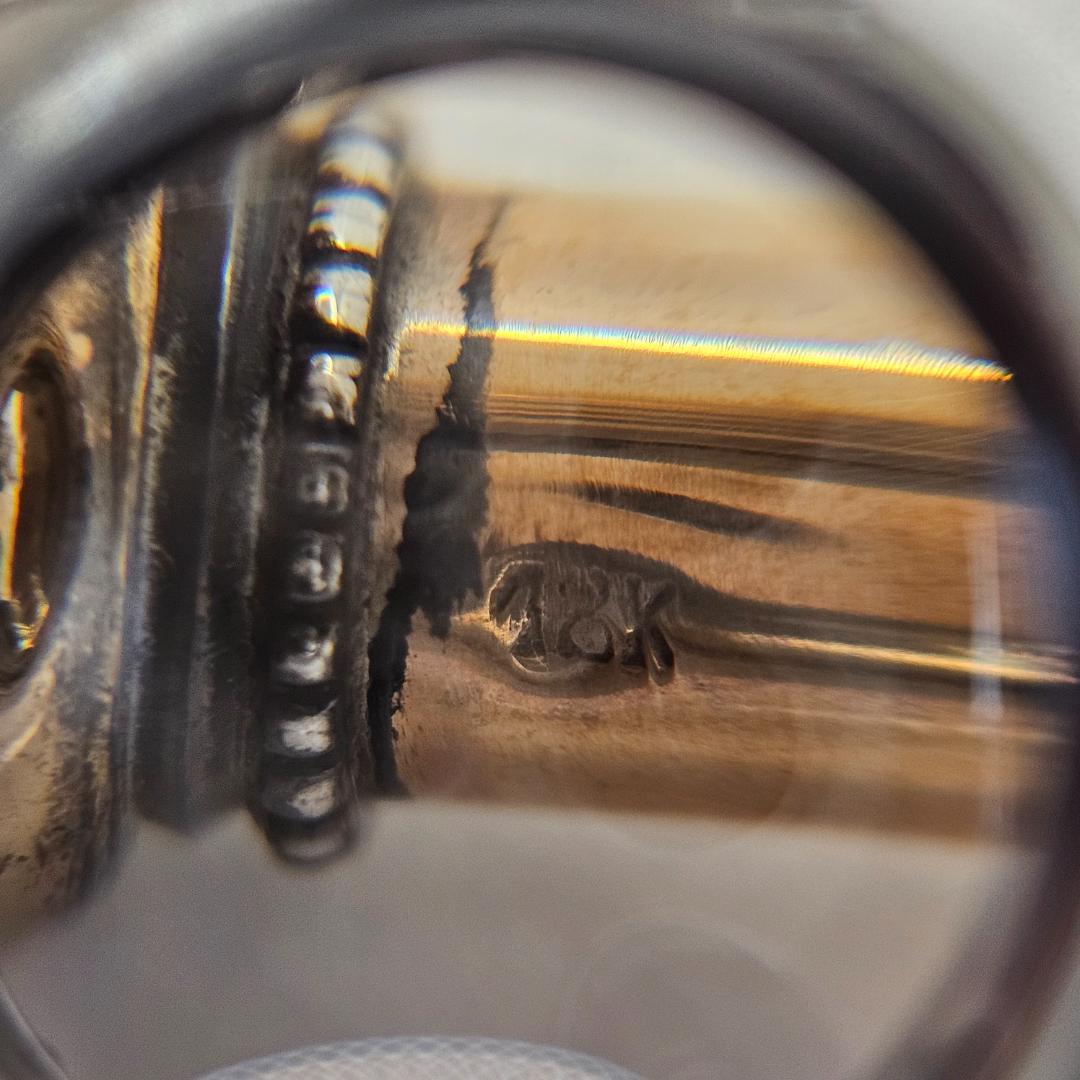 極上】アルゼンチン ボンビージャ 銀製 18K マテ茶ストロー 金装飾