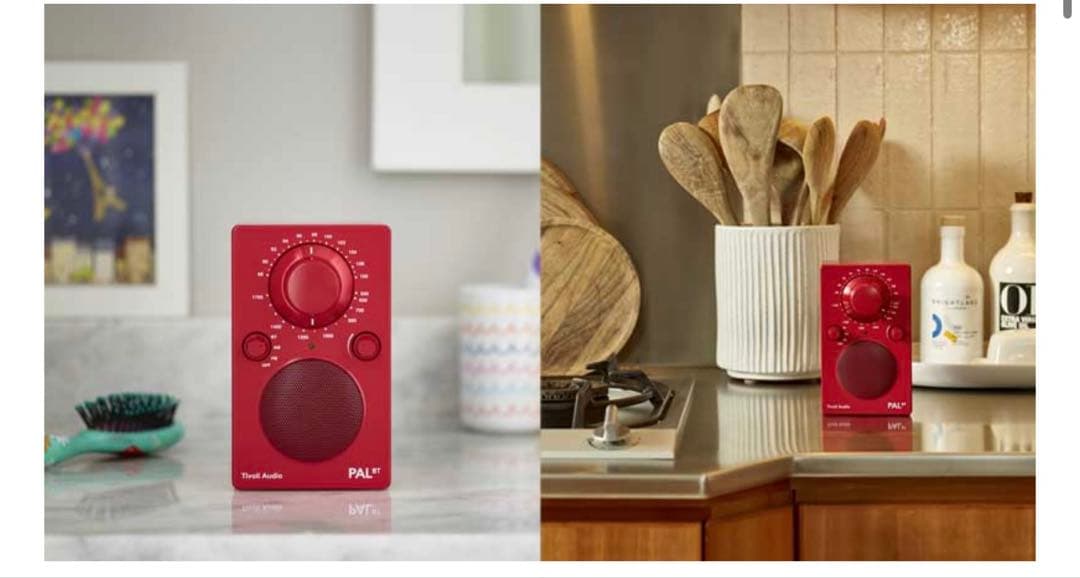 PAL BT2 第2世代 Bluetooth レッド Tivoli Audio