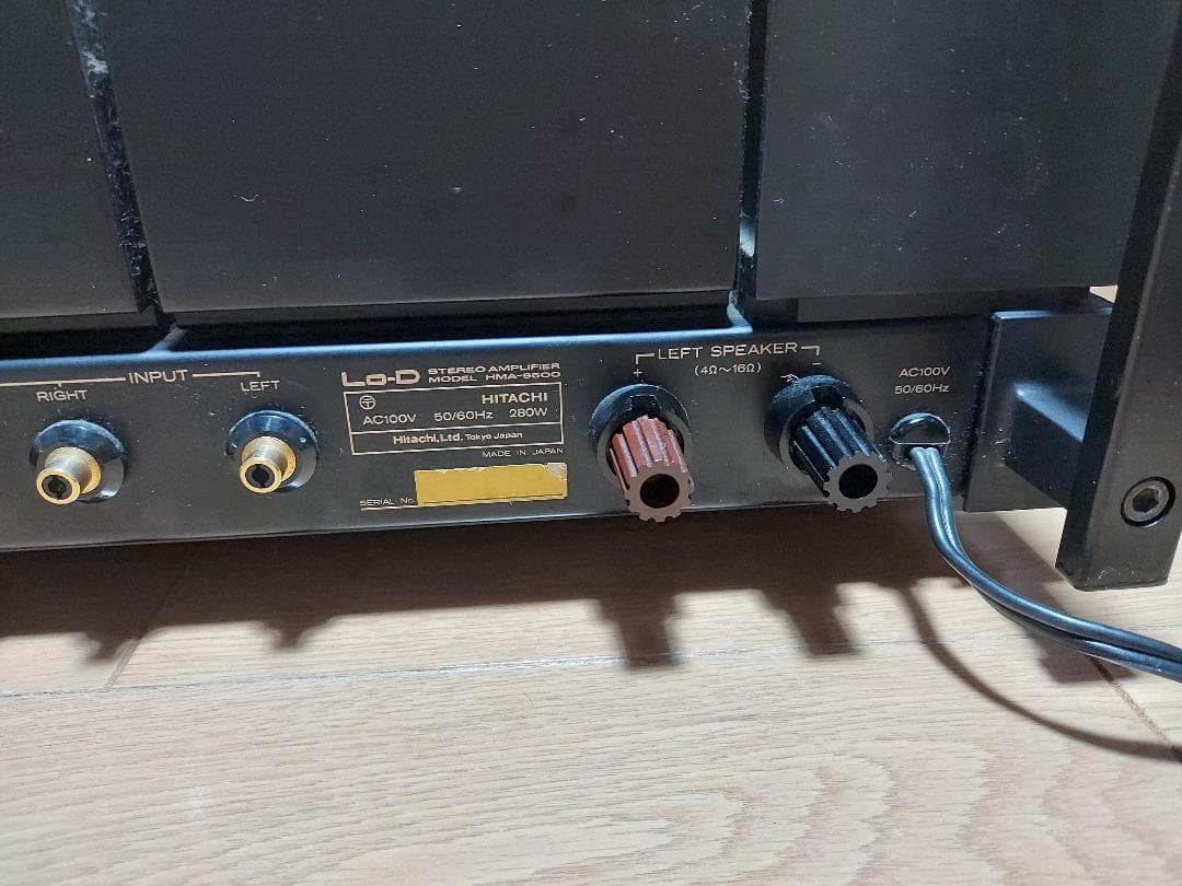 ★名機 日立(ローディ)パワーアンプ HMA-9500!! 整備品 ★