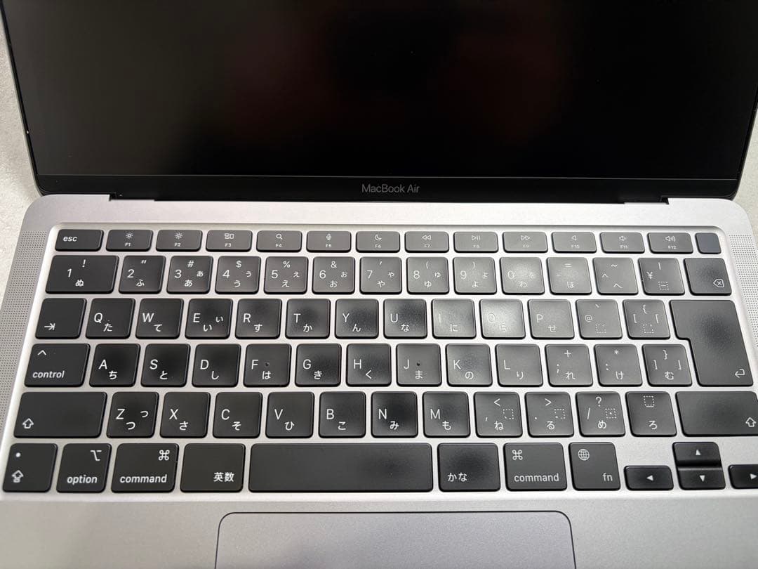 M1 MacBookAir 13インチ スペースグレー ストレージ256GB