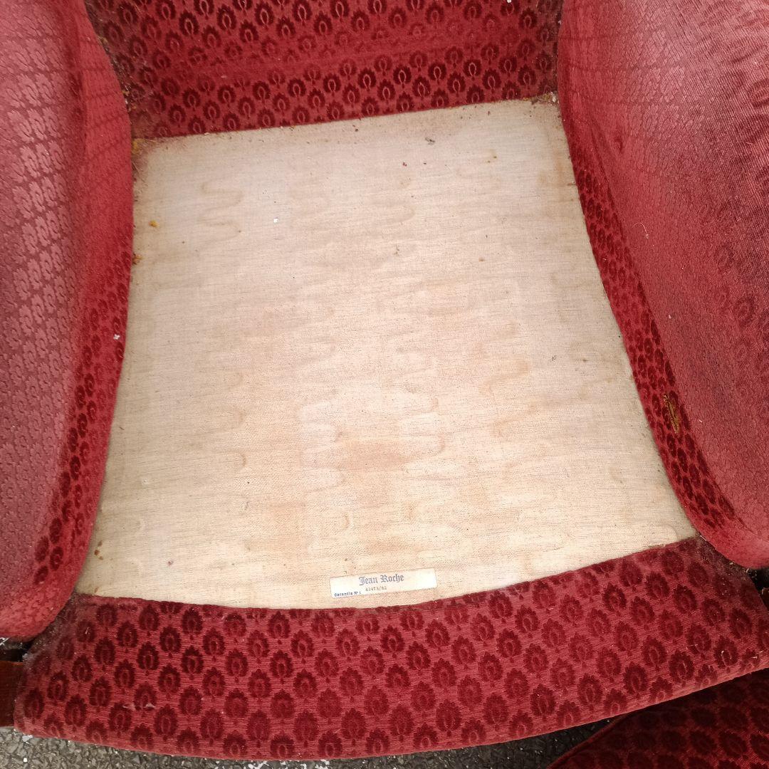 4700） ジャン・ロシェ　1人掛け　１Pソファー　フランスヴィンテージ