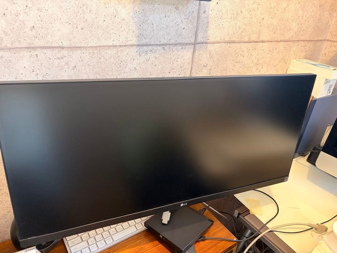 LG UltraWide Monitor 29WP500 モニターアーム追加