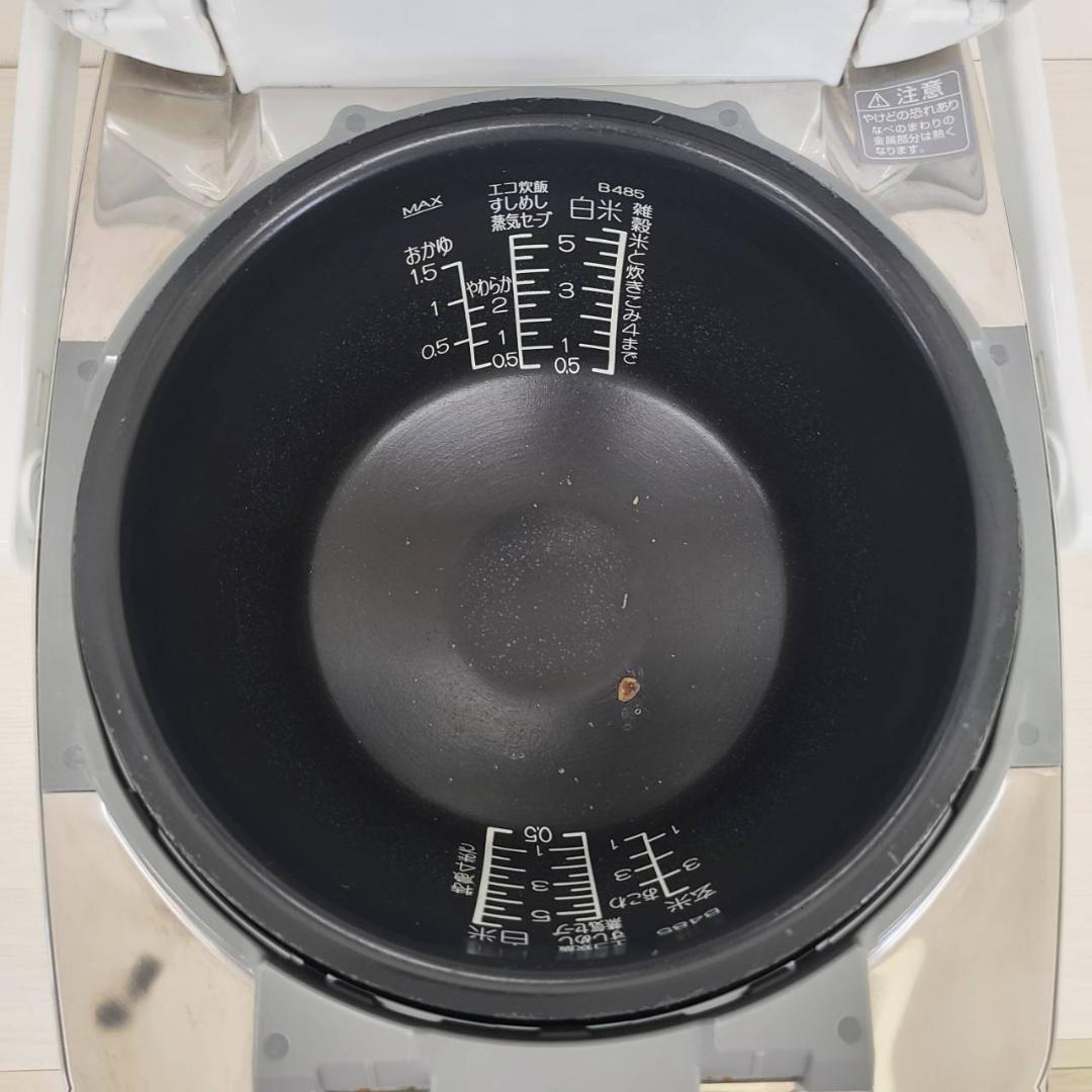 象印 圧力IH 極め羽釜 炊飯器 NW-AT10 2017年製 5.5合 中古