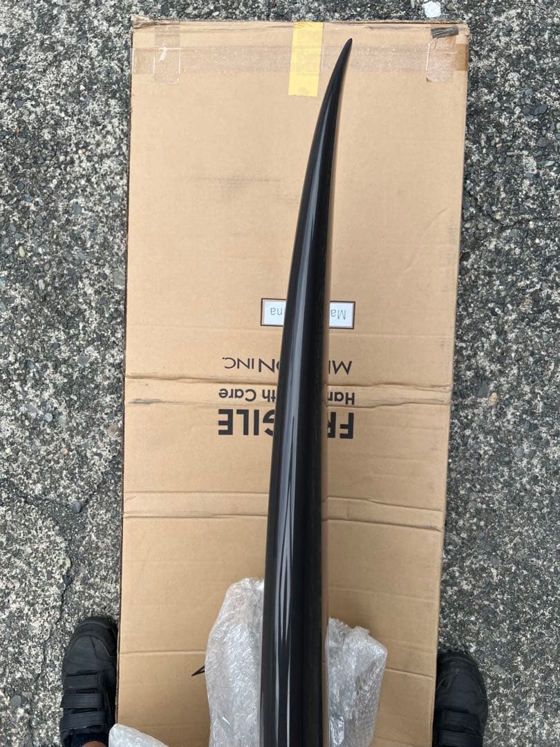 ジャスティスサーフボード Justice it's sense 6'8フィン付き