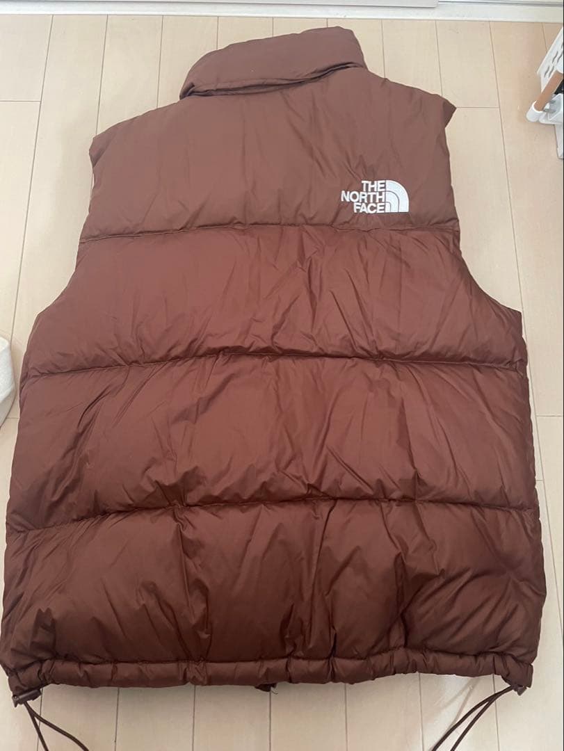 ヌプシベスト ダウンベスト ダークオーク ブラウンダウンベスト M
