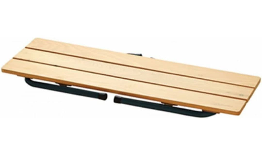 castelmerlino フォールディングウッドベンチ 100×30 BK 黒