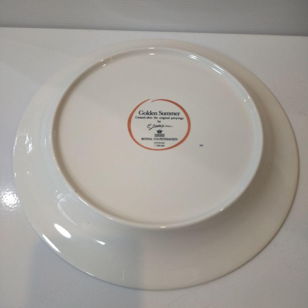 廃盤　ロイヤルコペンハーゲン　ゴールデンサマー　大皿　26cm✕5枚