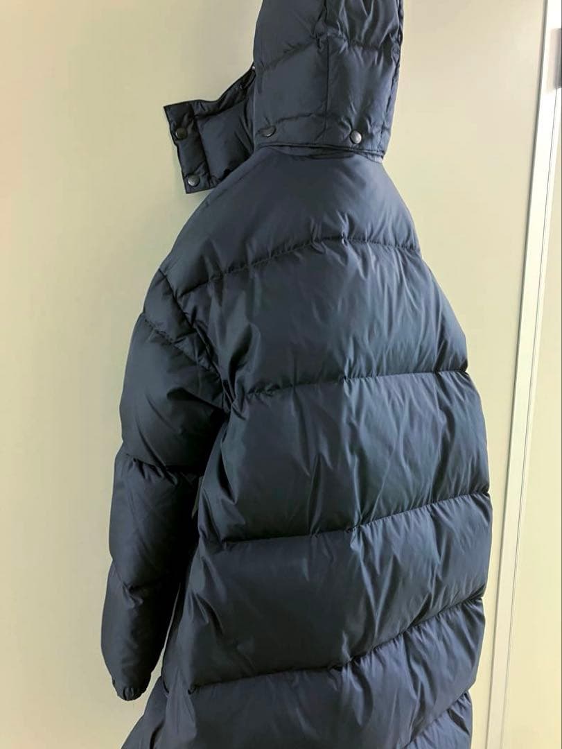 【Barbour】NAVY Hooded Bedale down Jacket