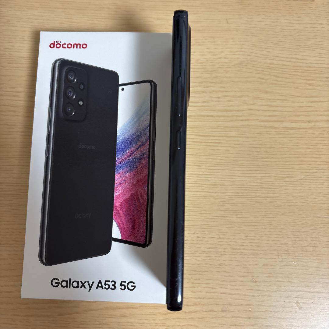 訳あり GALAXY A53 5G SIMフリー 128GB ブラック おまけ付