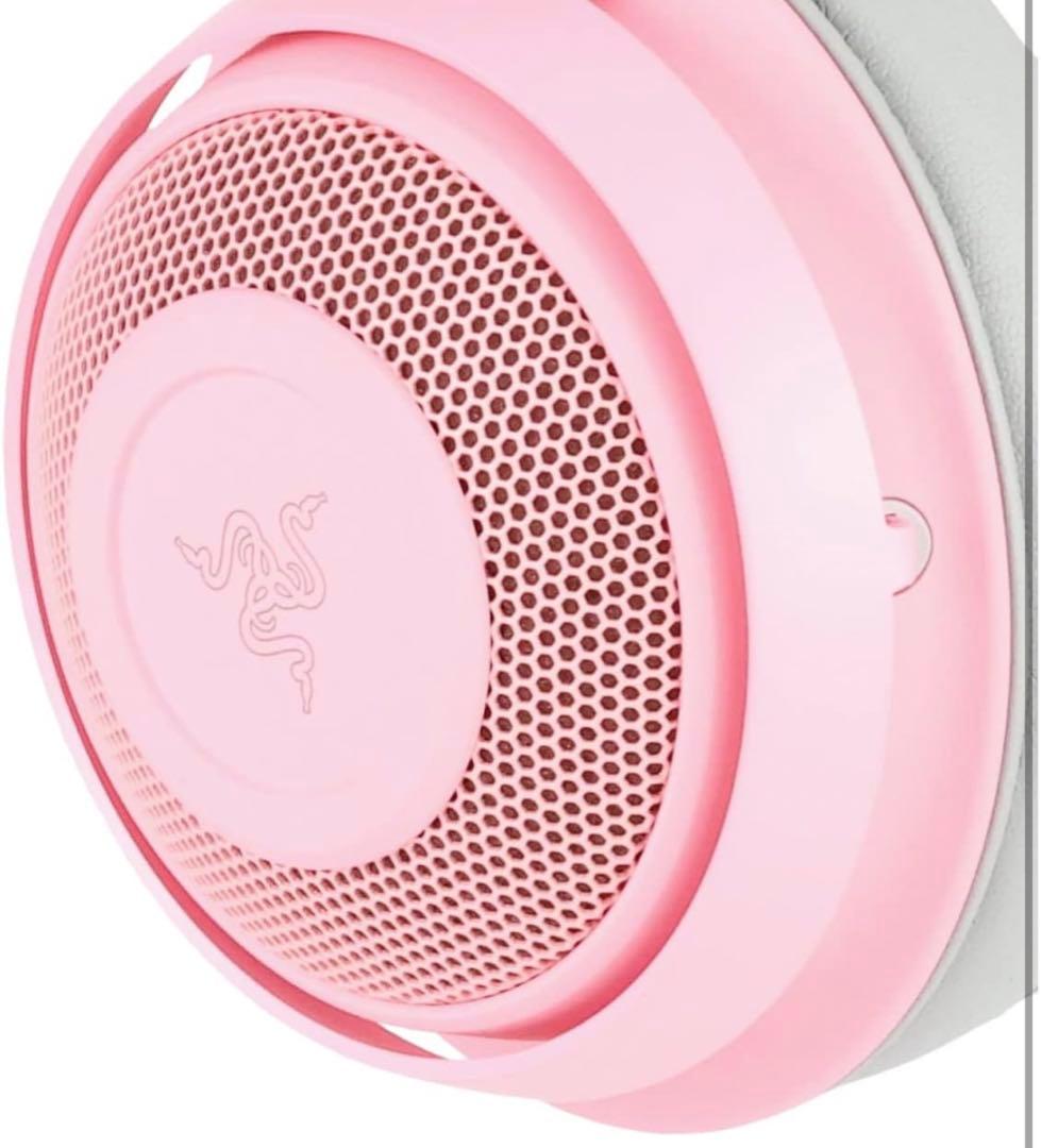 新品未開封☆Razer KrakenQuartzゲーミングヘッドセット ピンク