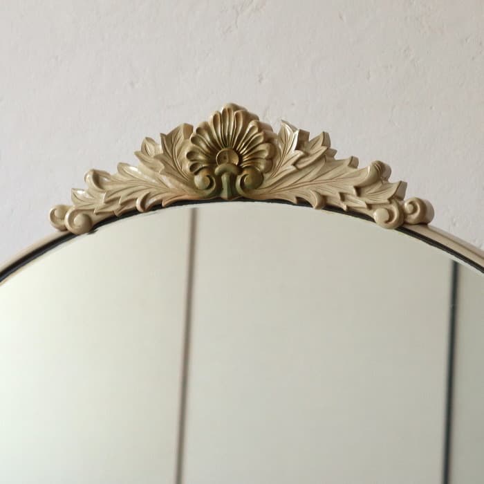 ヴィンテージ シャビーシック ドレッサー ホワイト ピアノ塗装 古家具