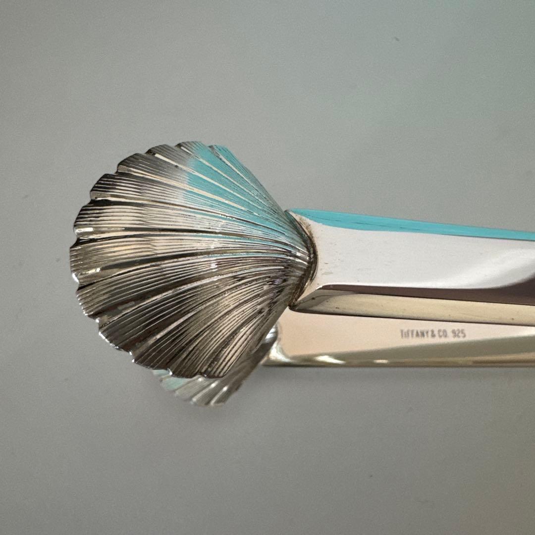 ティファニー　SV925 スターリングシルバー　シェルデザイン トング