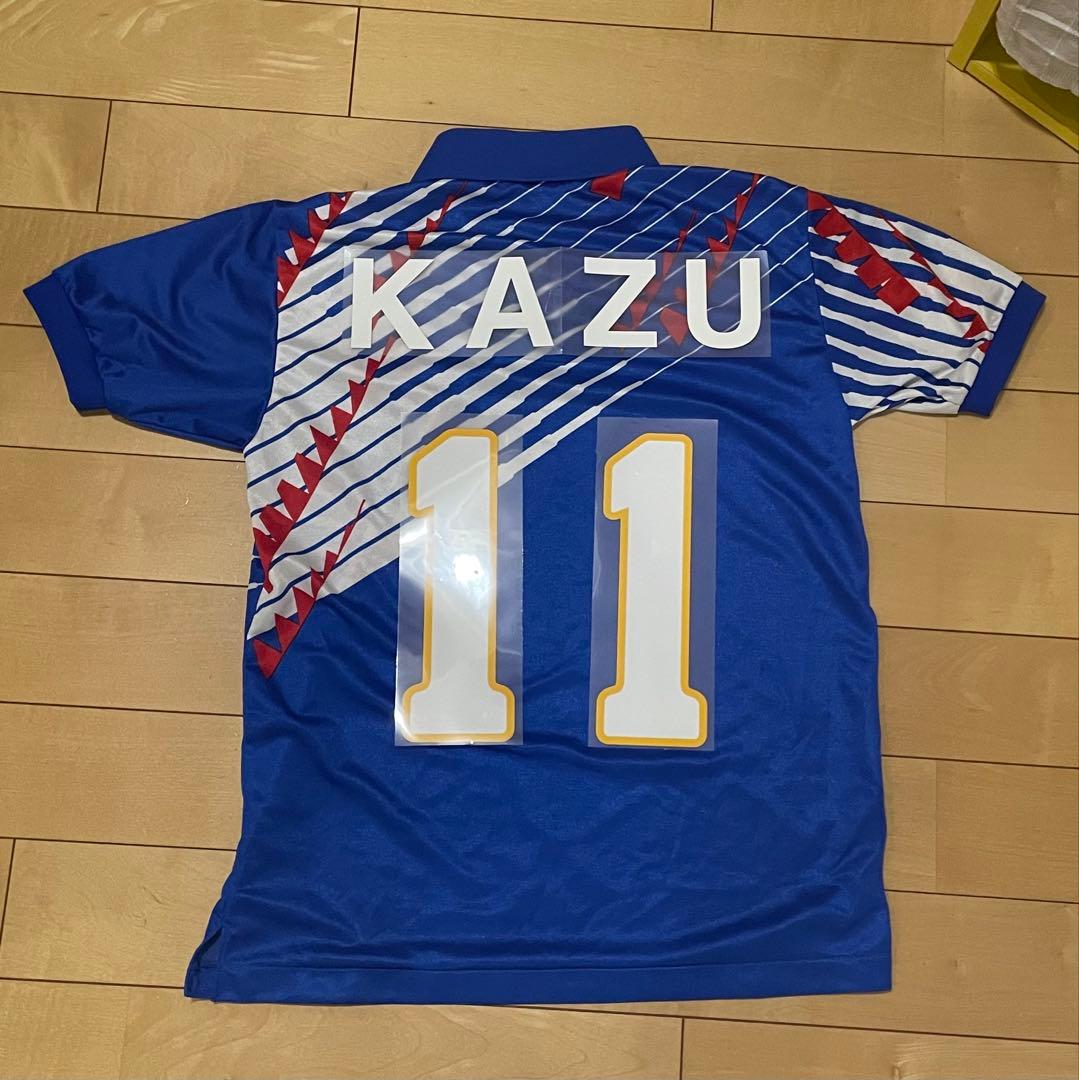 ⚡️アシックス製⚡️ 日本代表　ドーハモデル　三浦知良ネーム付き