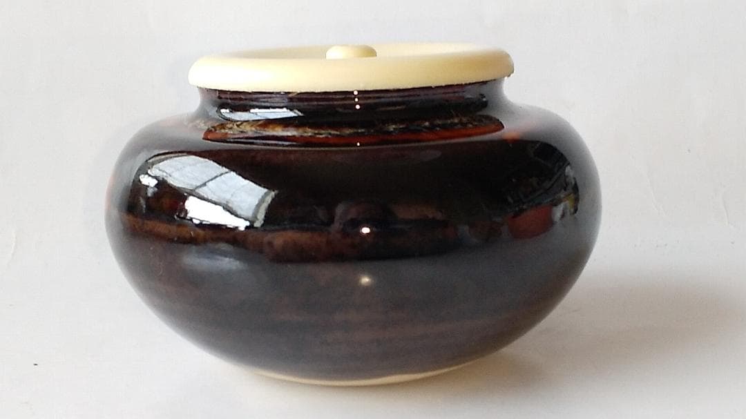 桶谷定一 大海茶入 仕覆 三重欅宝尽 茶道具 共箱 茶入 新品 未使用 保管品