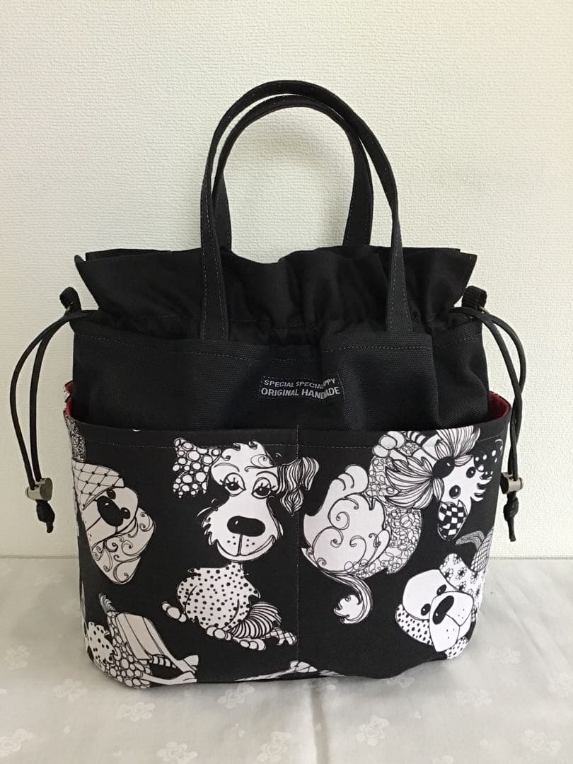 ハンドメイドショルダーバッグ☆ファスナーショルダー☆＊まる＊です♪