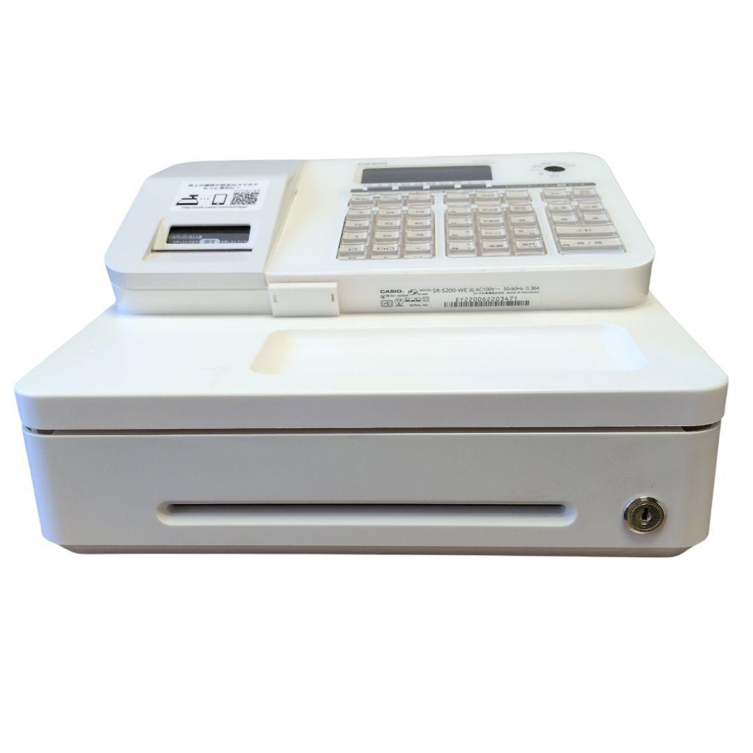 【美品 送料無料】カシオ 電子レジスター SR-S200 動作確認済　レジ