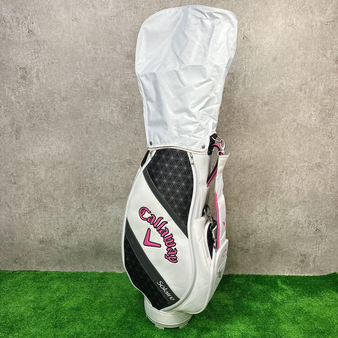 キャロウェイ Solaire キャディバッグ付 IGNIOレディースゴルフセット
