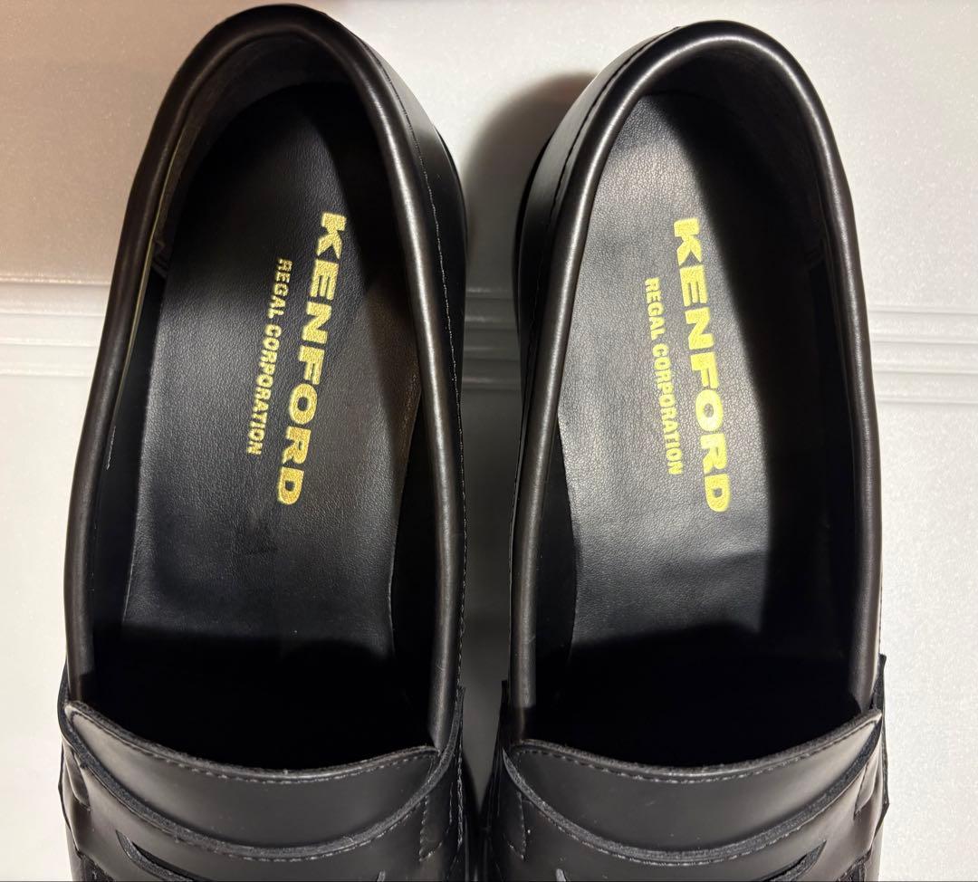 【美品】KENFORD ケンフォード　 ローファー【25.5】ブラック