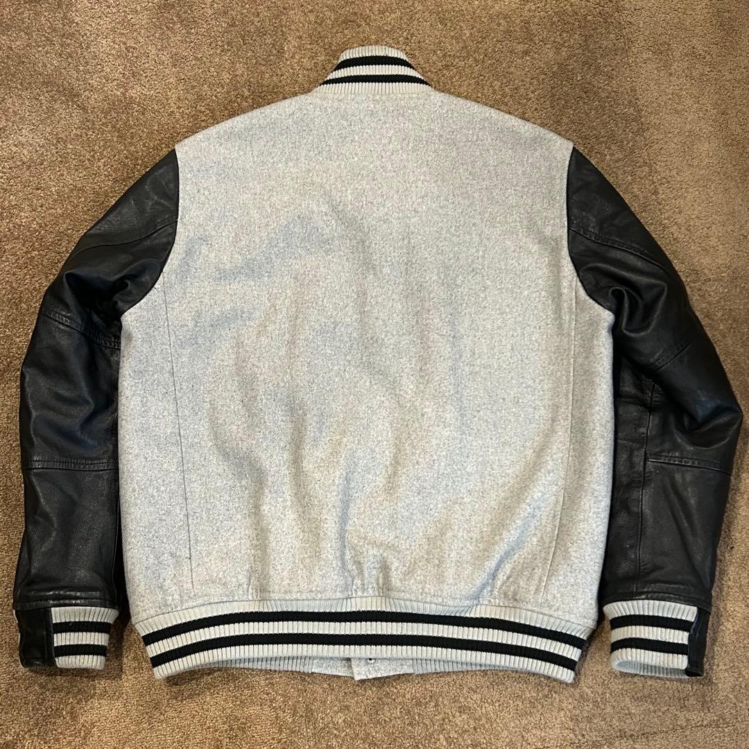最終価格　ニューエラ スタジャン　Lサイズ　グレー/ブラック　山羊革　ゴート