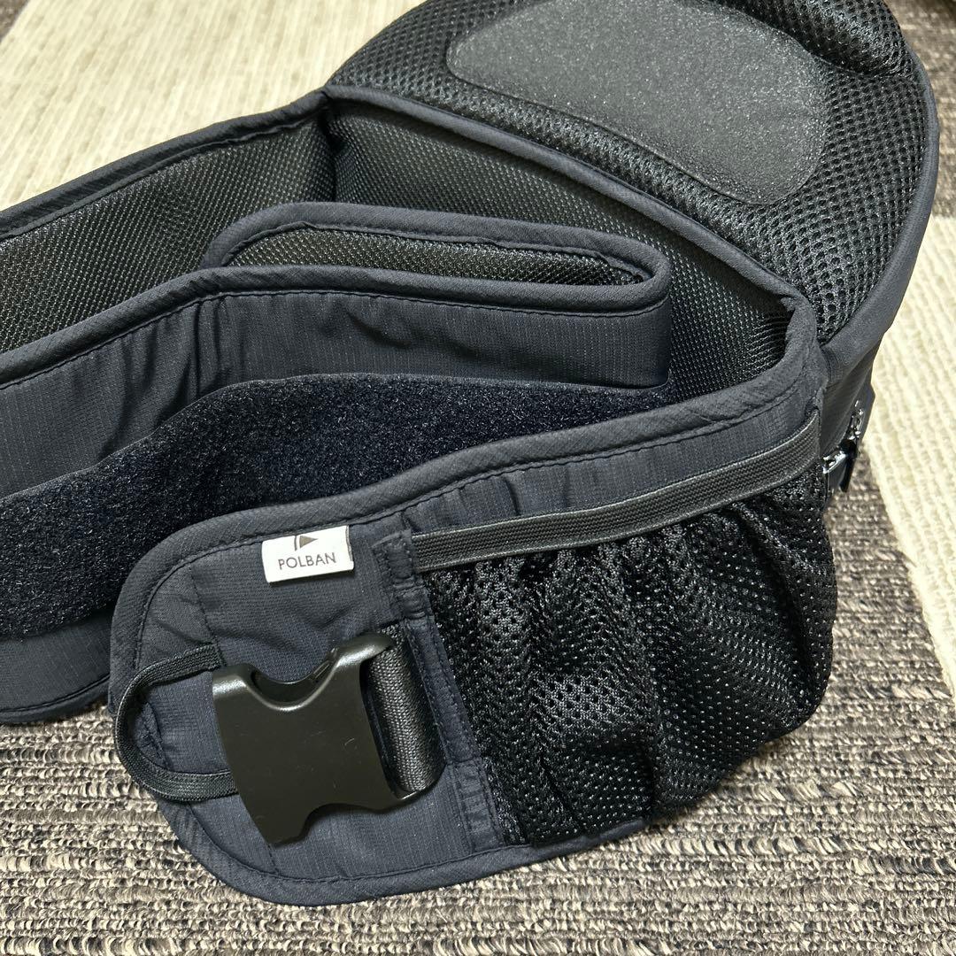 さやPOLBANヒップシート黒 シングルショルダー セット　美品