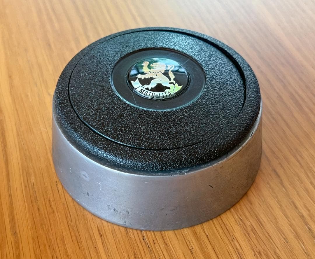 レスレストン　グランプリ　ウッドステアリング　390mm　カラー付き　当時もの