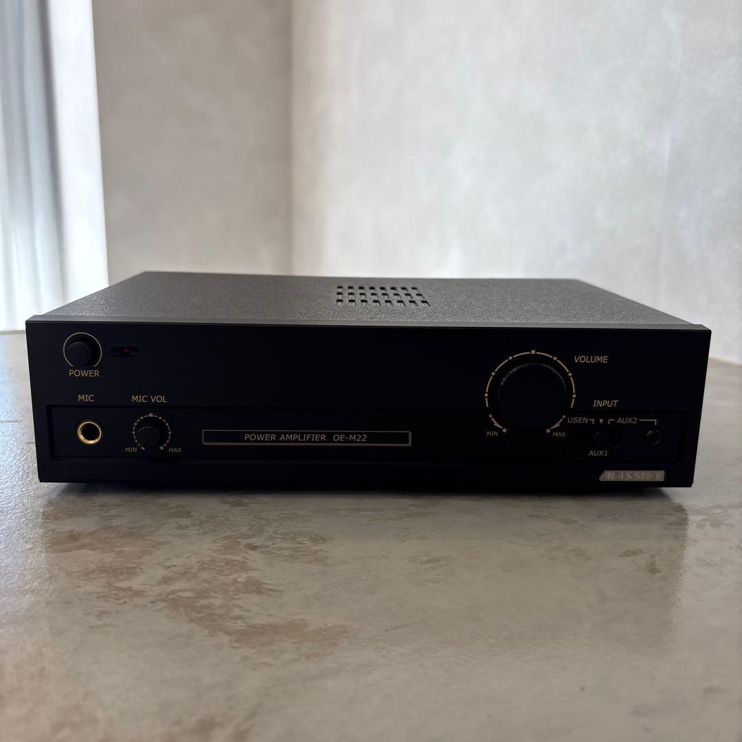 新品未使用【OE-M22】MASSIVE オースミ電機モノラルパワーアンプ22W
