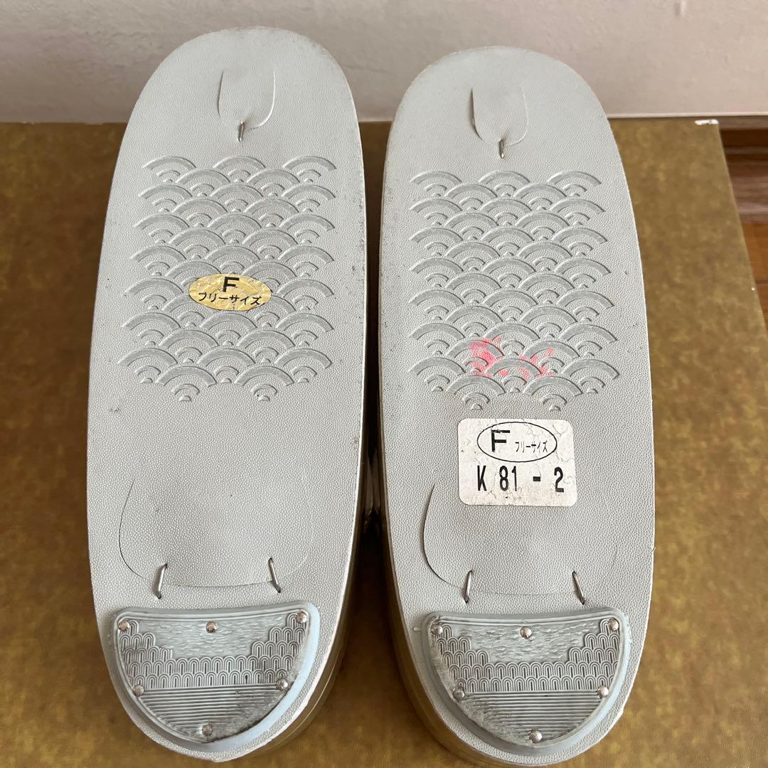 【美品】　振袖用バッグ　草履　成人式　振袖　Ｌサイズ　フリーサイズ