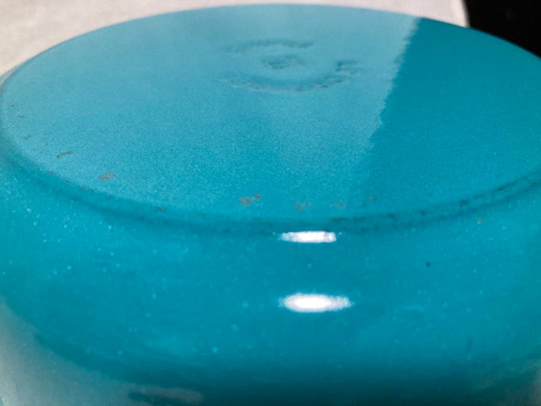 ル・クルーゼ　ココットロンド　18㎝　ターコイズ