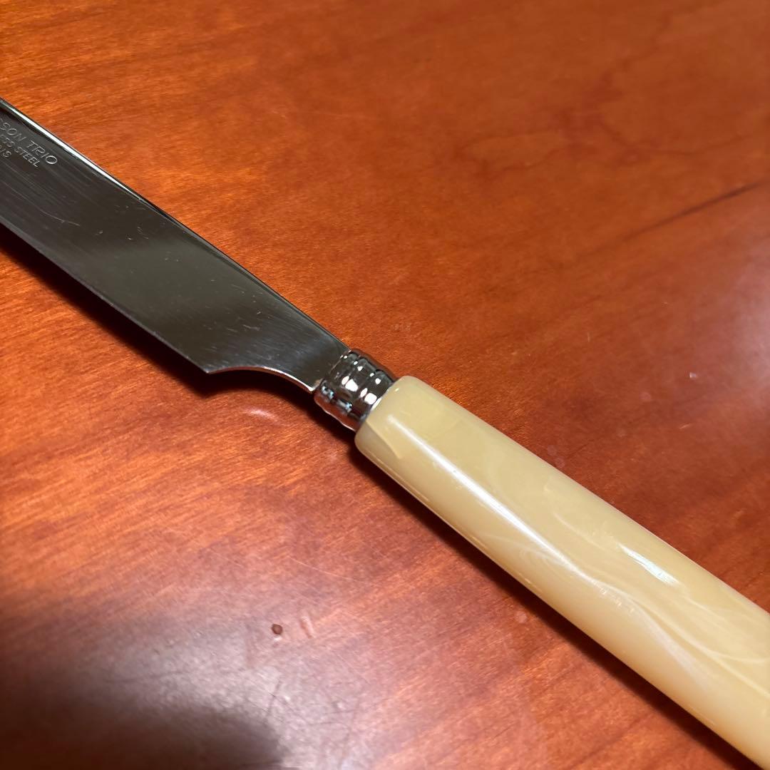 フランス　ベッソントリオ　PARISマーブルカトラリー　19本