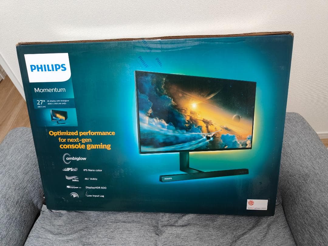 Philips 27インチ 4K NanoIPS 144Hz HDR600