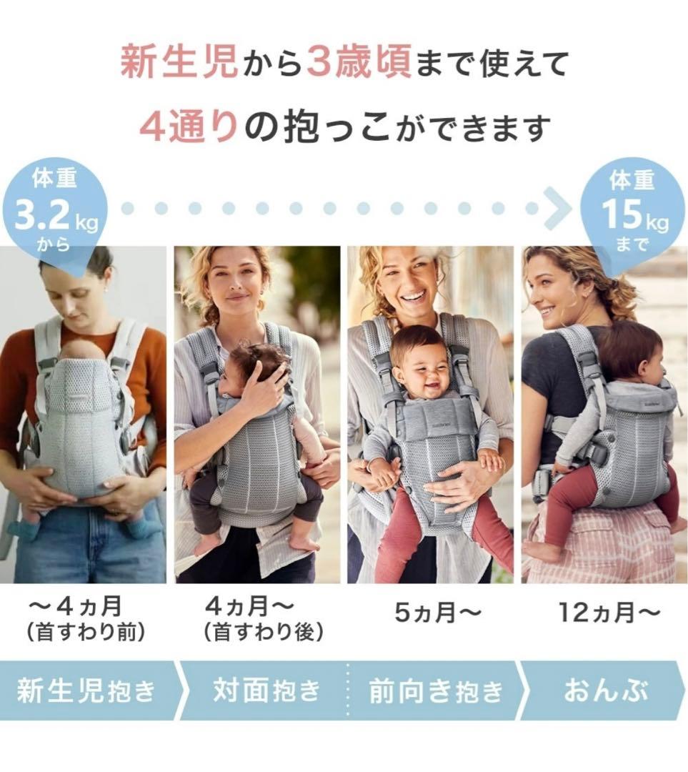 ベビービョルン ベビーキャリア ハーモニー ネイビーブルー