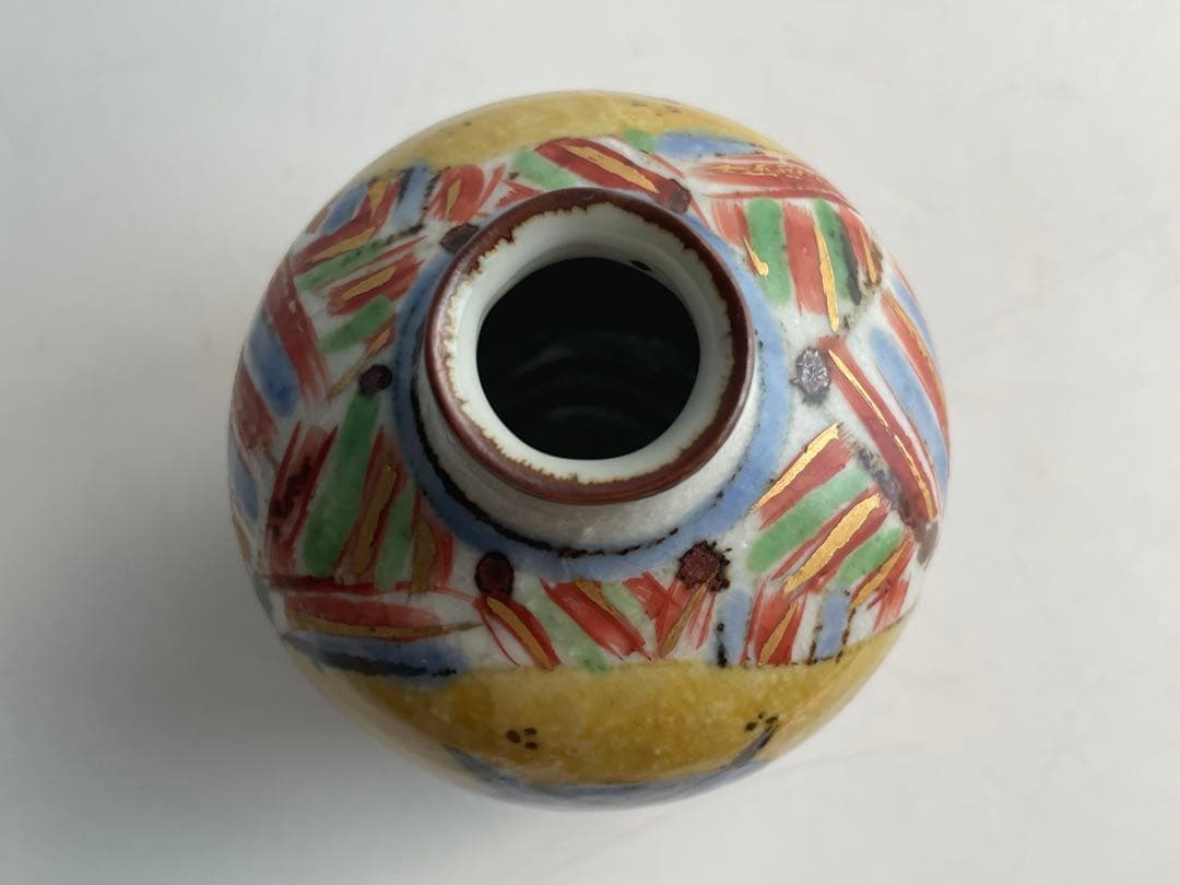 陶芸家　前田正博　色絵　金彩　ふくろう　酒器揃　徳利　ぐい呑　セット　酒器　酒杯