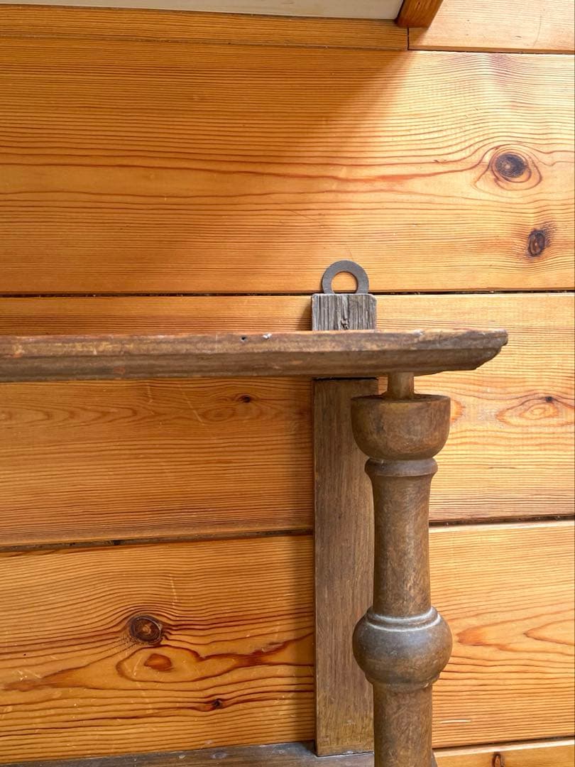 フランスアンティークシェルフ　棚　飾り棚　店舗什器