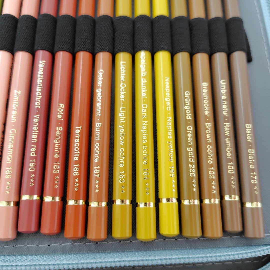 ポリクロモス　油性色鉛筆　まとめ売り　色鉛筆ケース付き