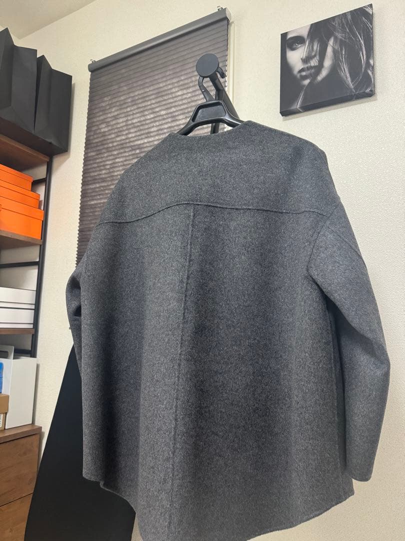 新品未使用FRAMeWORK ハミルトンリバークルーネック38グレー