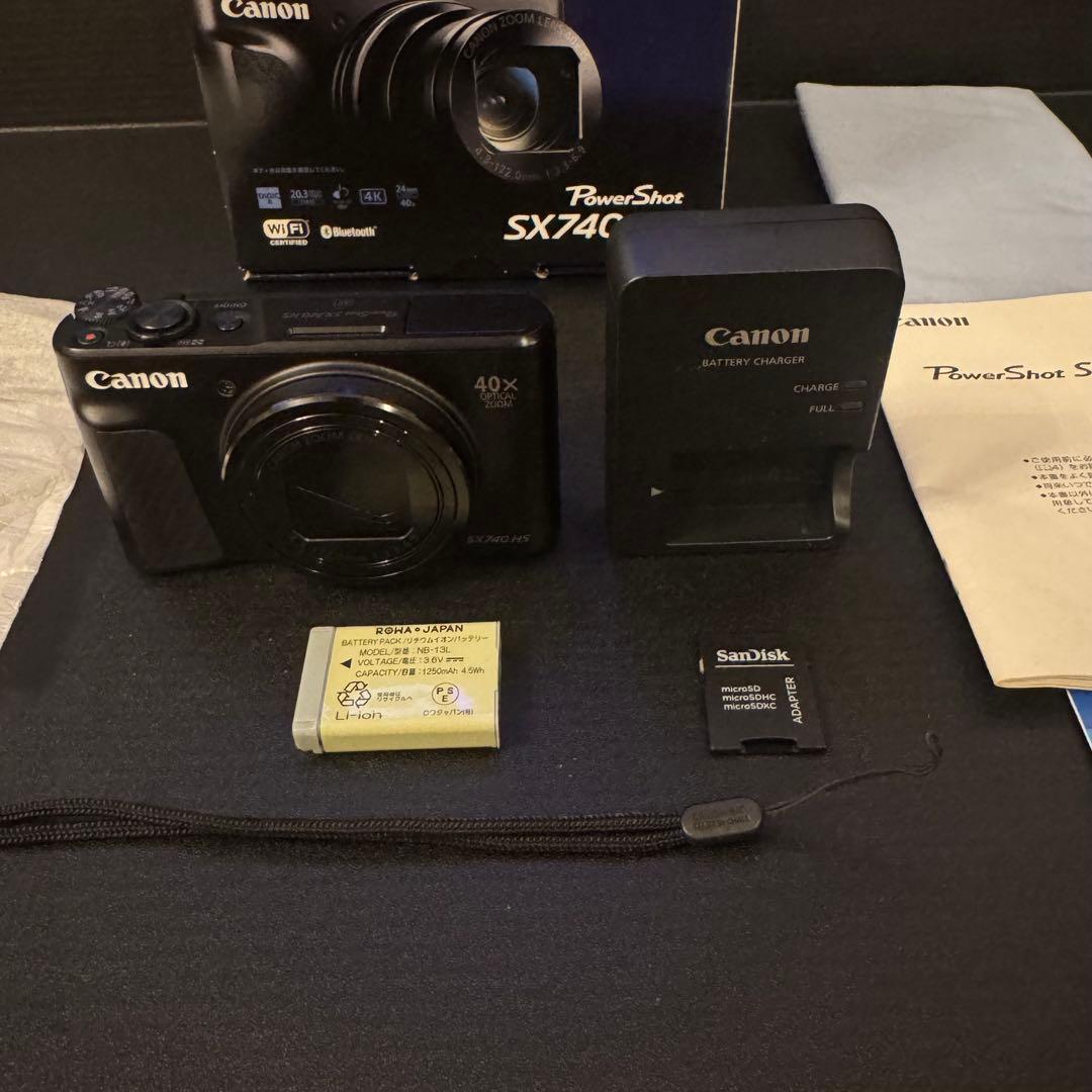 【ほぼ未使用】Canon PowerShot SX740 HS