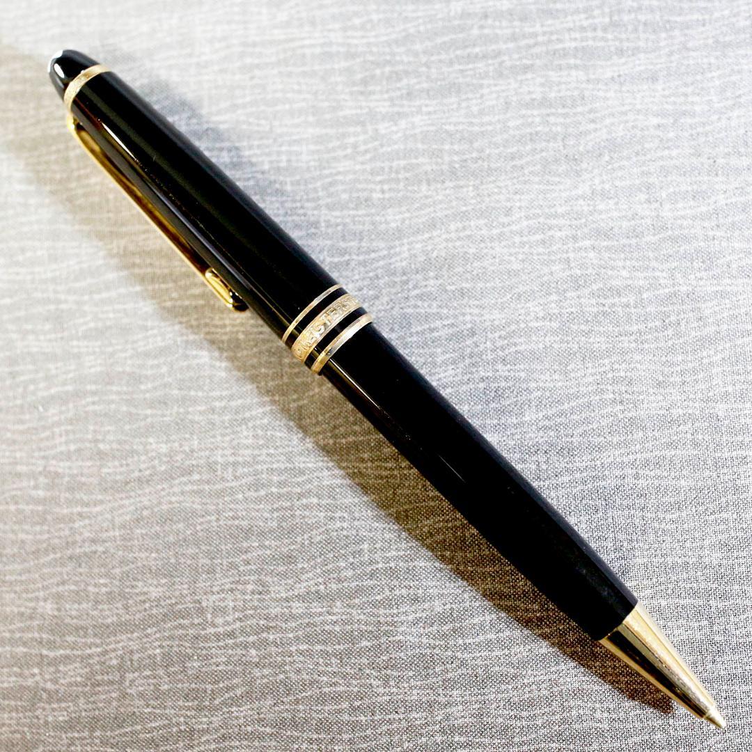 【送料込み】モンブラン シャープペン １６５ マイスター ゴールド