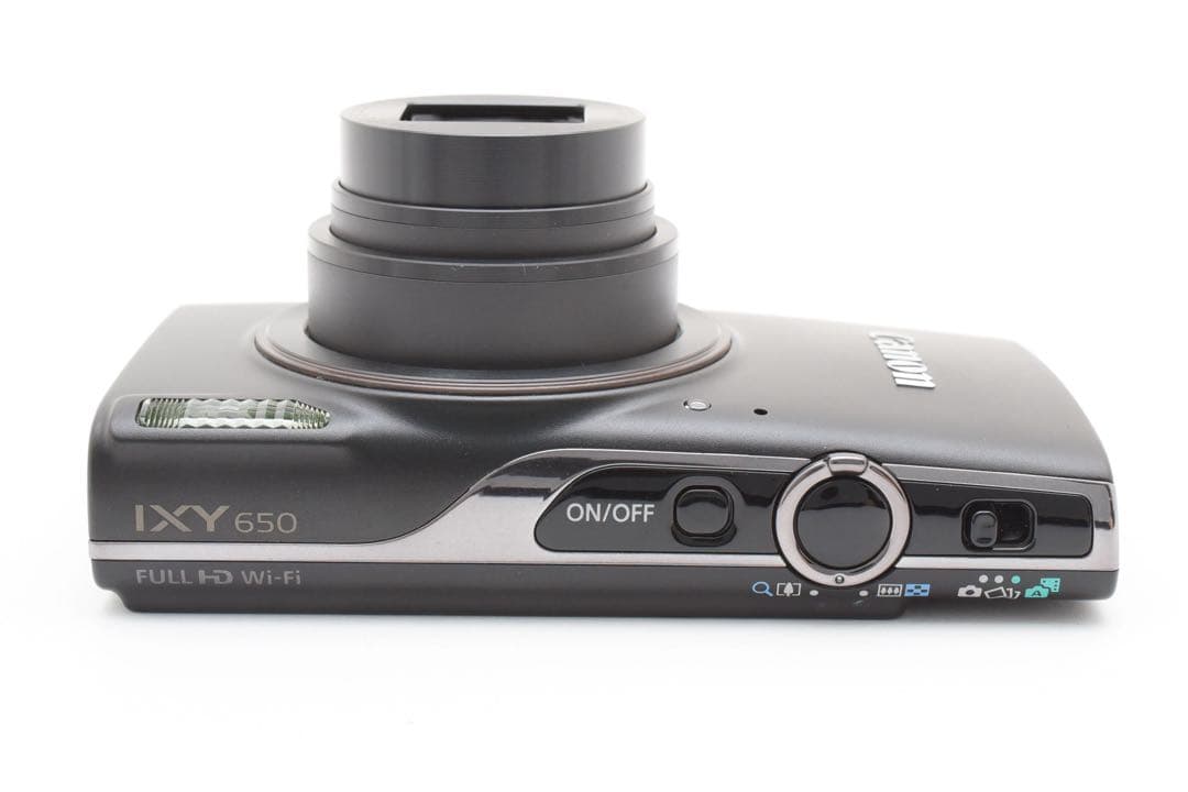【美品】キヤノン Canon IXY650 ブラック デジカメ