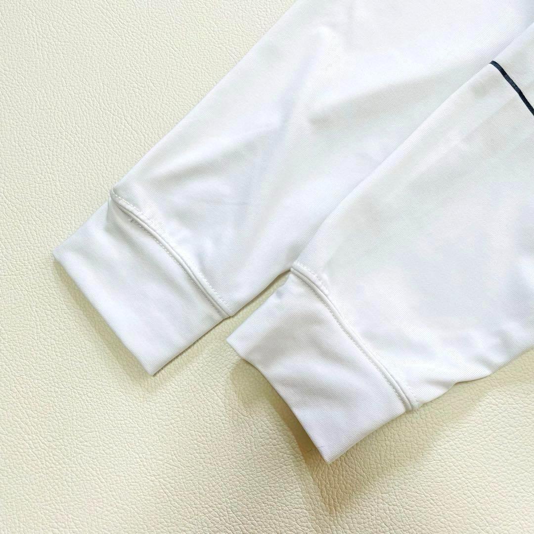 6163　6164【美品】ムータマリン　上下セット　ボタニカル　リーフ　ホワイト