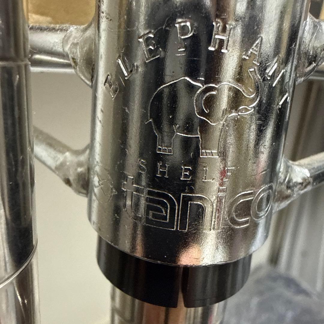 タニコー　エレファントシェルフ　三段　業務用　ステンレスラック　スチールラック