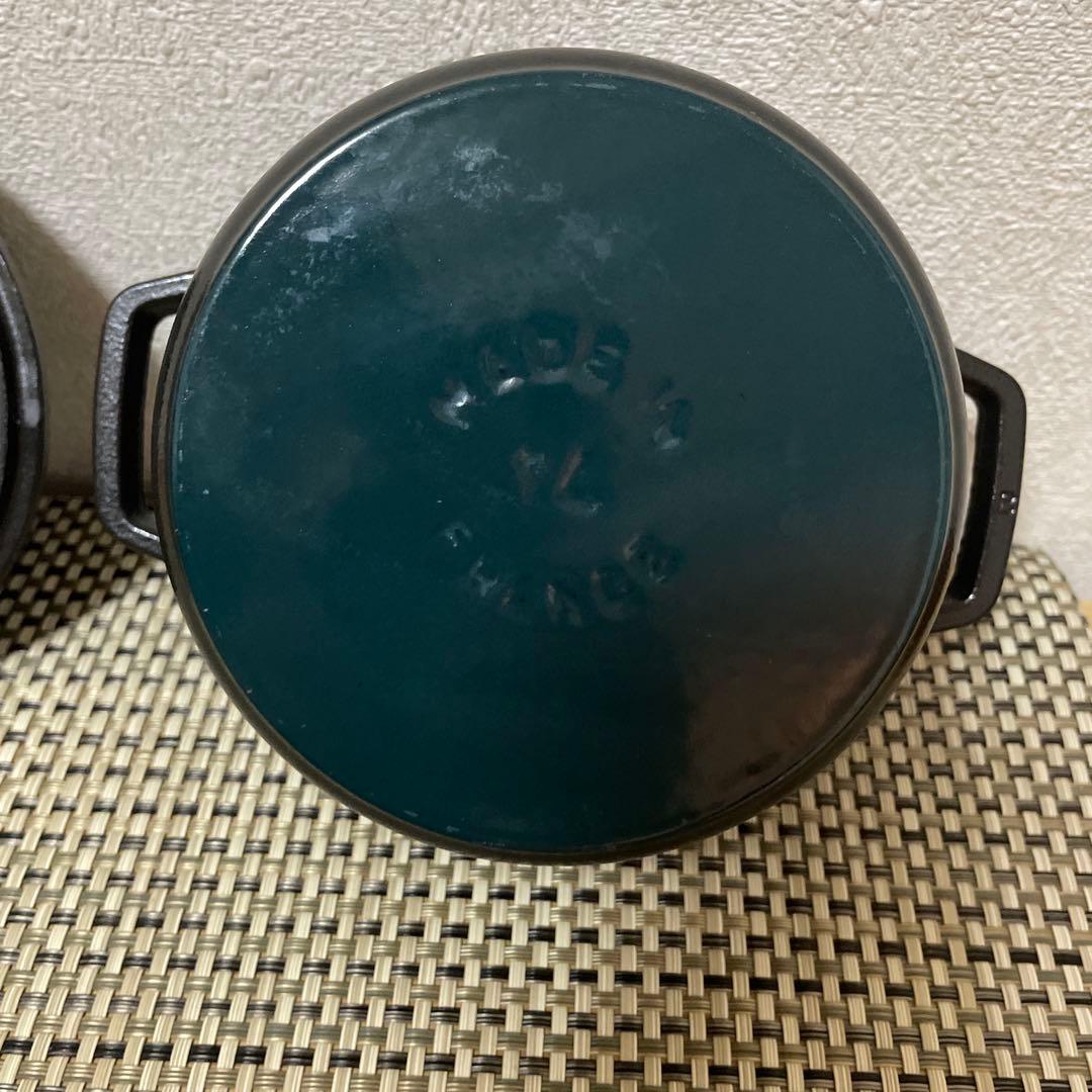 ストウブ ピコ・ココット ラウンド 14cm staub ブラック