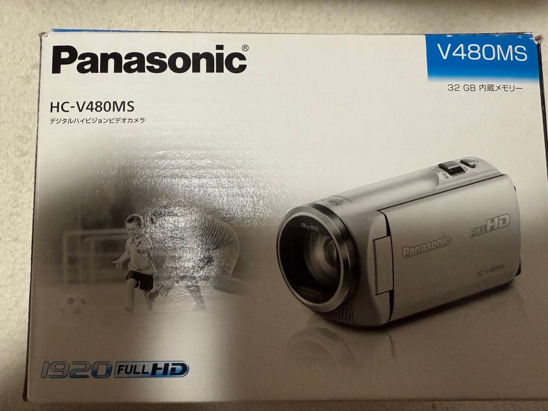 PanasonicFULLHD HC-V480MSビデオカメラ