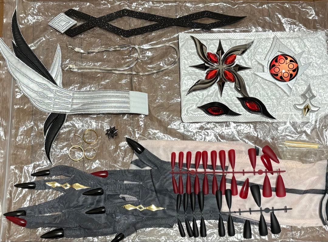 召使コスプレL、ウィッグ、靴付き