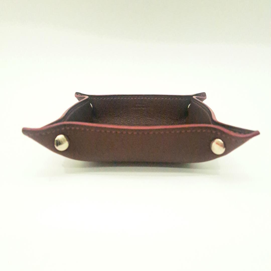 HERMES エルメス ヴィドポッシュ ミニ レザー Hエヴリン 小物入れ