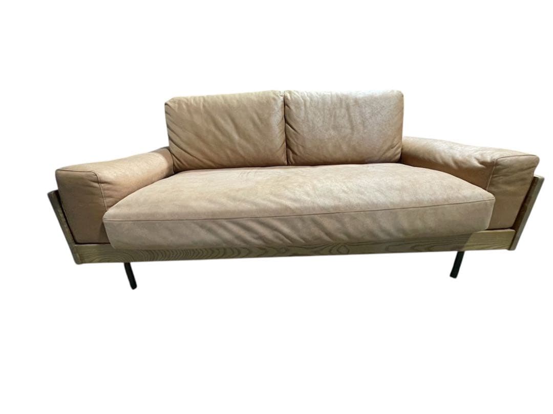 unico TREL 2.5人掛け カバーリングソファ ブラウン ウニコ 家具