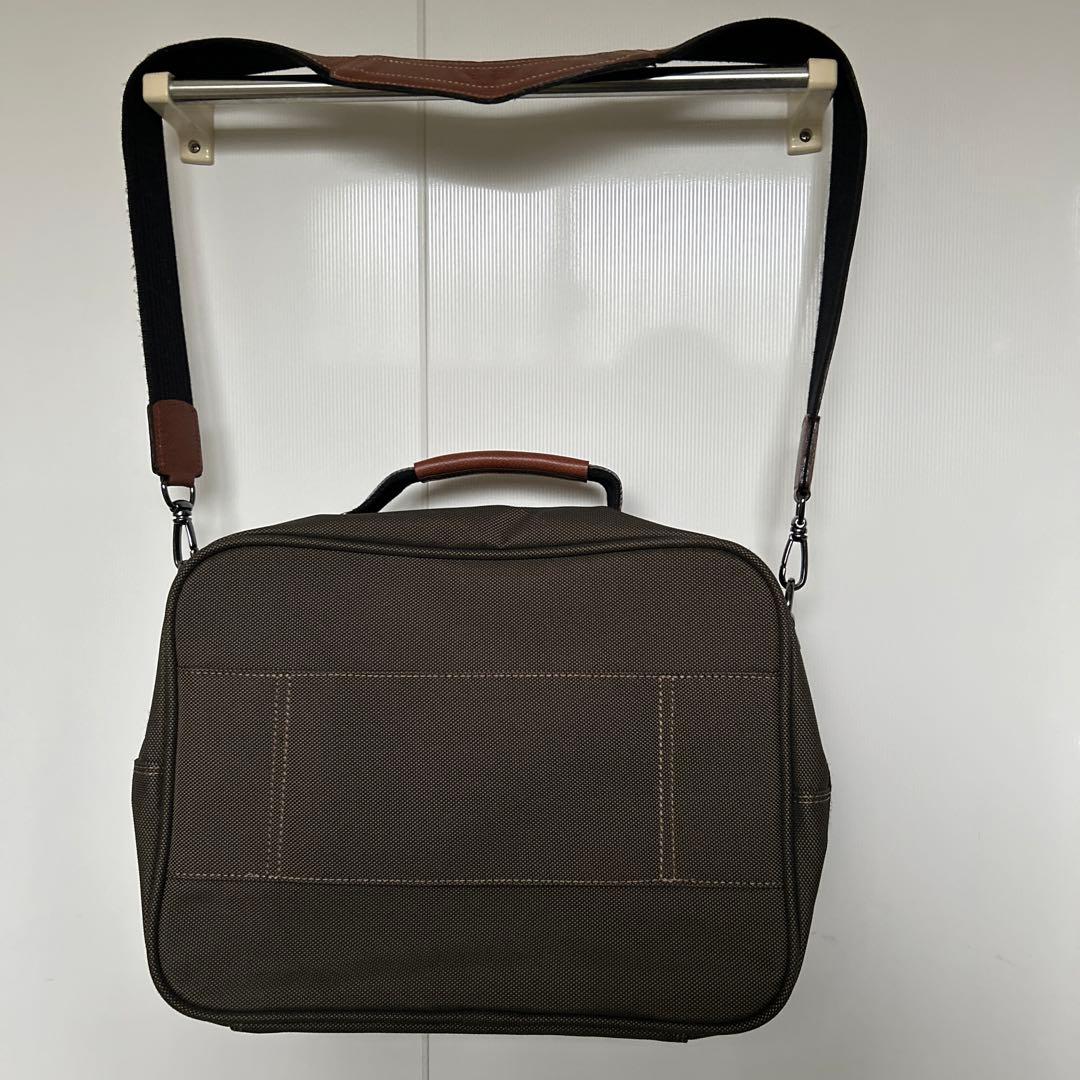 ★美品「LONGCHAMP・ロンシャン」、ショルダーボストンバッグ（キャリーオン