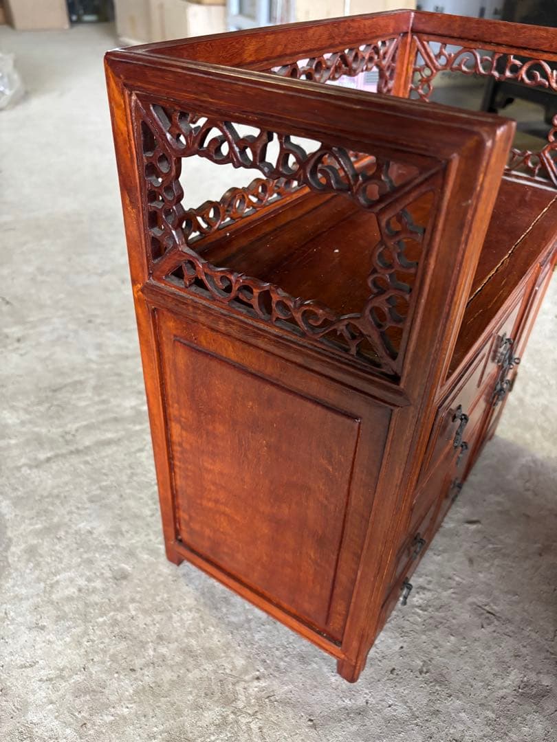 木製アンティーク家具 引き出し付き